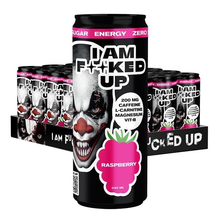 Swedish Supplements Fucked Up RTD Raspberry 24-pack