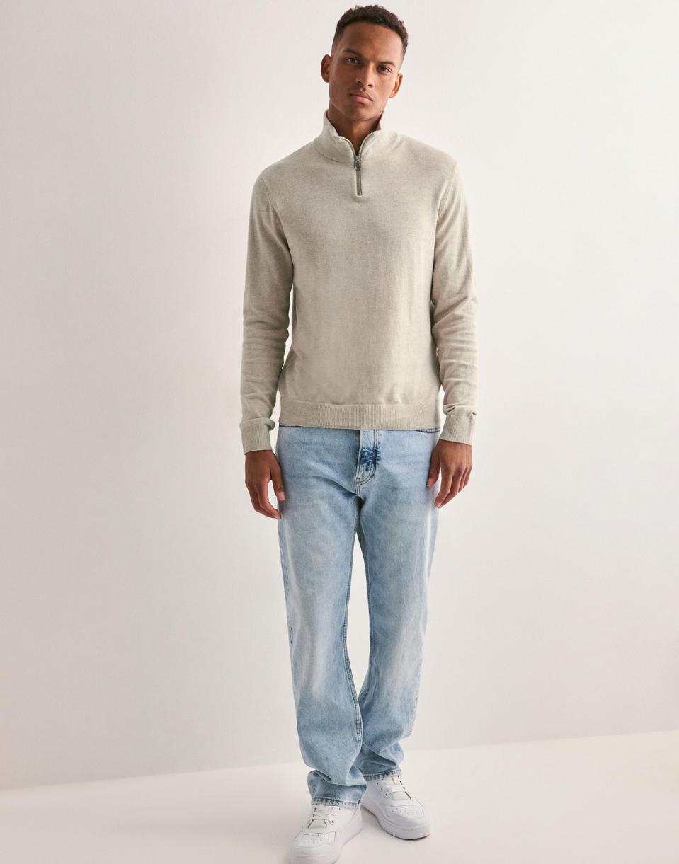 Jack & Jones JJEEMIL Stickad Half Zip