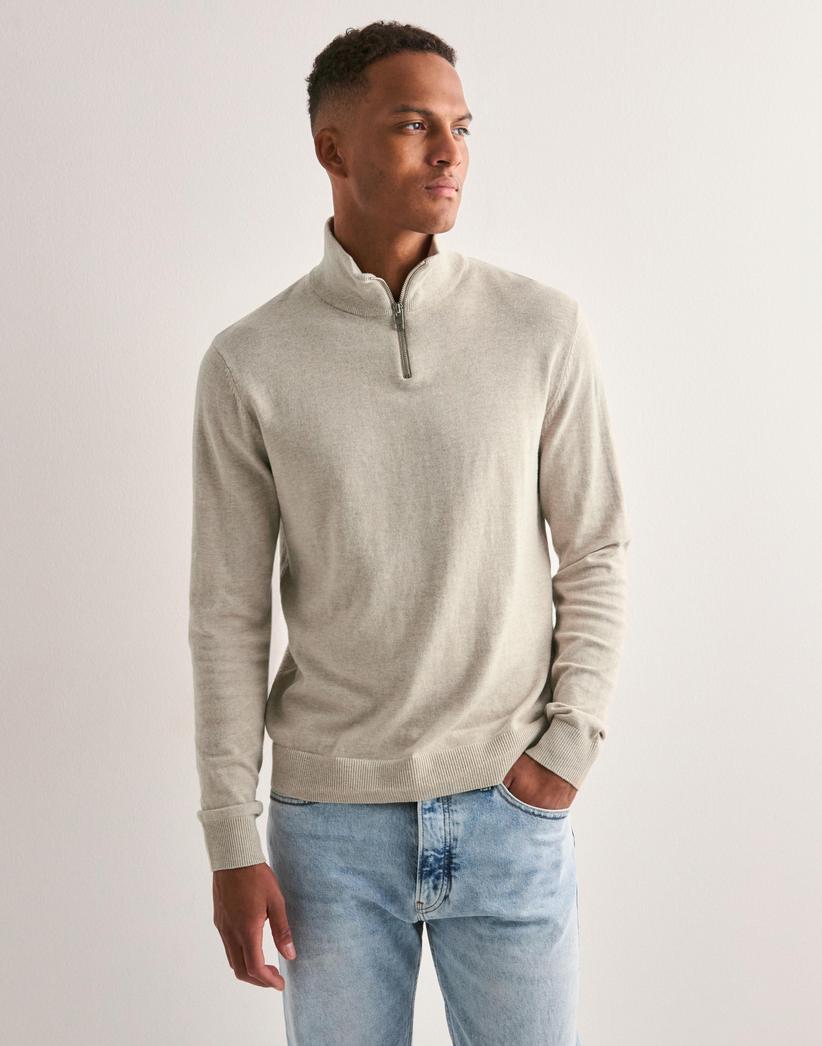 Jack & Jones JJEEMIL Stickad Half Zip