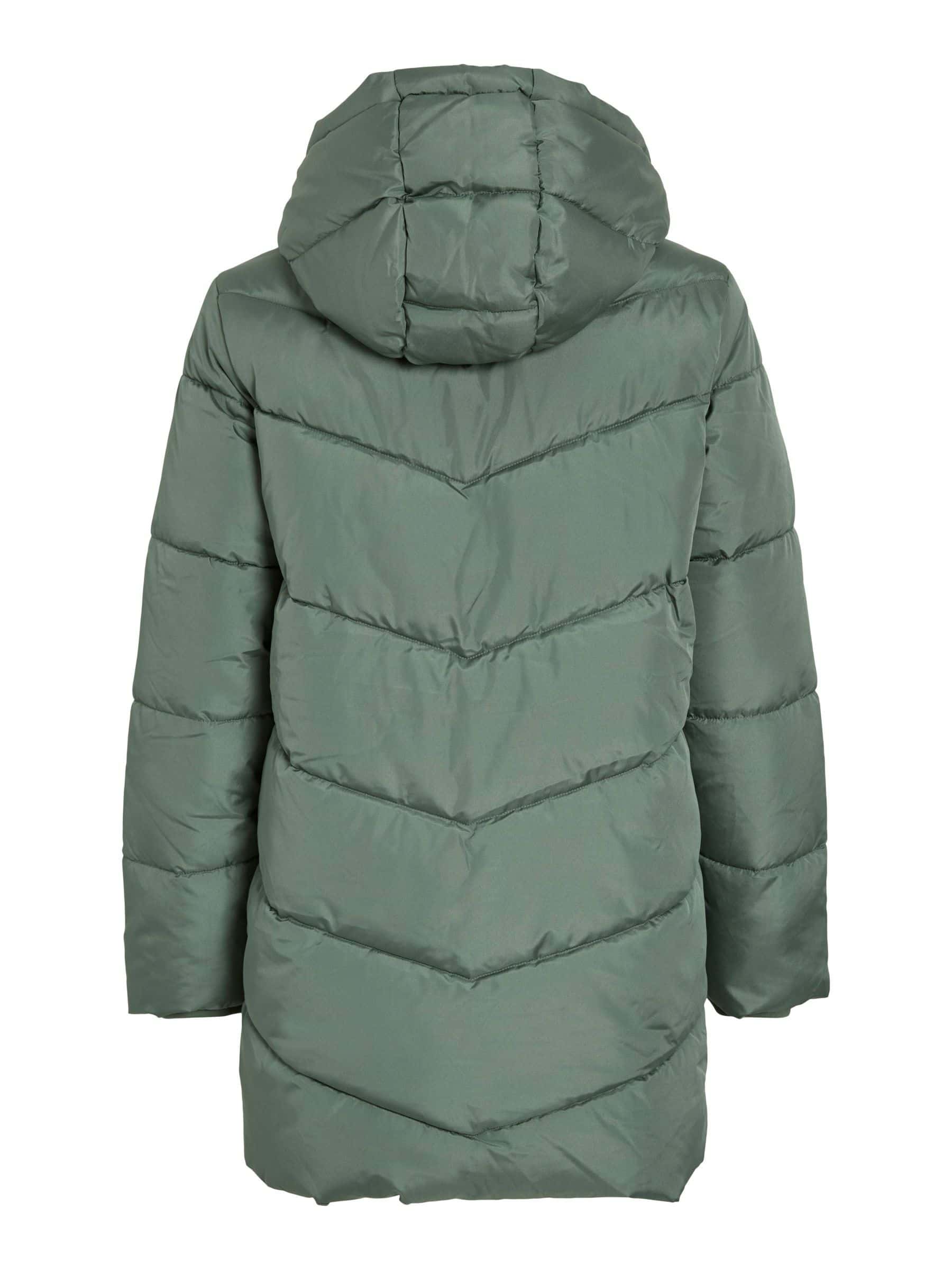 VIMILJA Grön Pufferkappa med Huv
