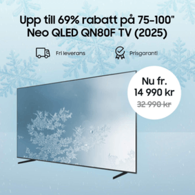 75" Samsung Neo QLED QN80F 4K Smart TV
