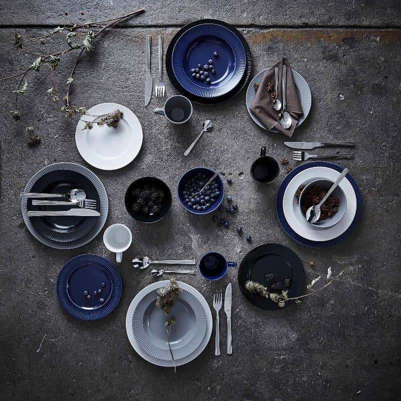 Aida Groovy Tallrik 21 cm Grå