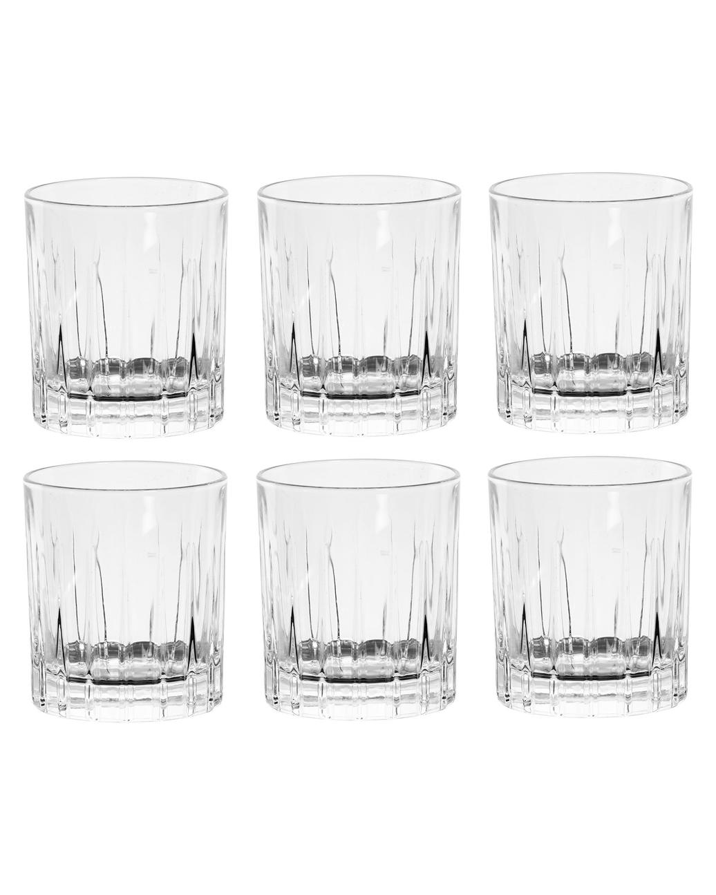 Manhattan Kristall Snapsglas Set 6-pack