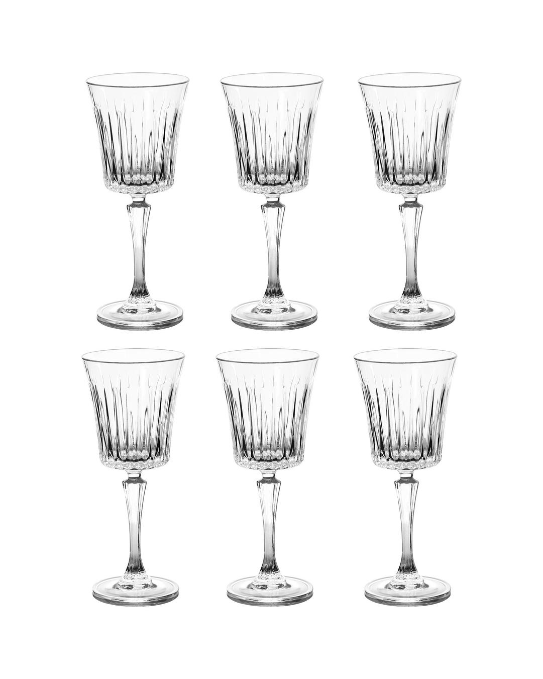 Manhattan kristall vinglas set 6-pack