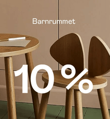 10 % rabatt på utvald inredning hos Jollyroom