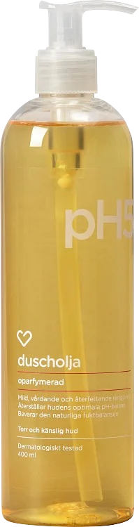 Hjärtats pH5 Oparfymerad Duscholja 400 ml
