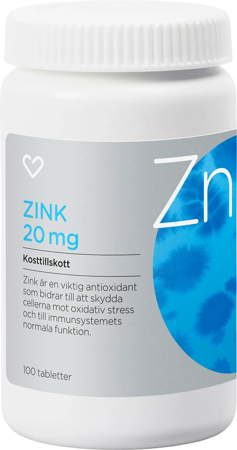 Hjärtats Zinktabletter 100 st