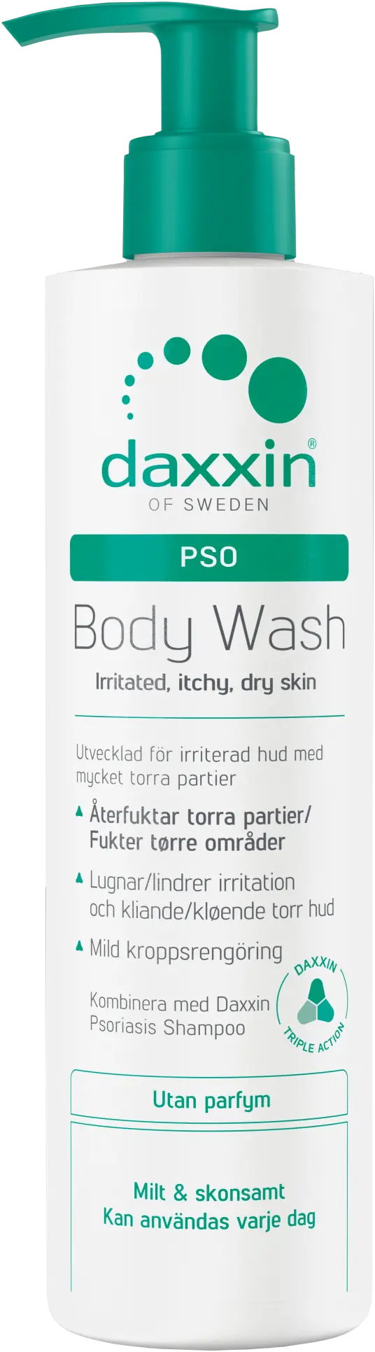 Daxxin PSO Soothing Body Wash 300 ml