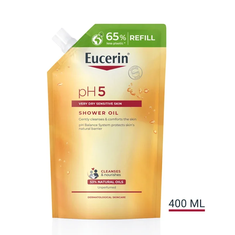 Eucerin pH5 Oparfymerad Duscholja Refill 400 ml