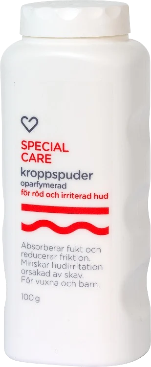 Hjärtats Special Care Oparfymerat Kroppspuder