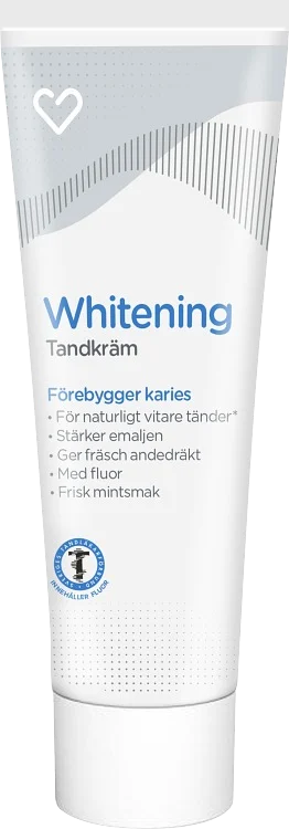 Hjärtats Tandkräm Whitening 75 ml