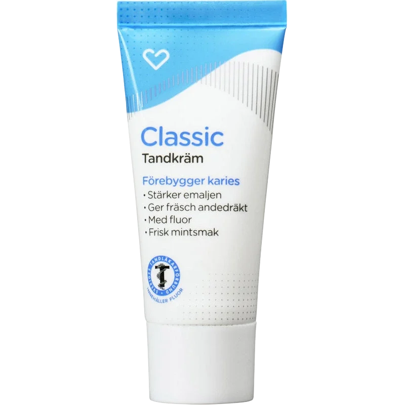 Hjärtats Tandkräm Classic Reseformat 20 ml
