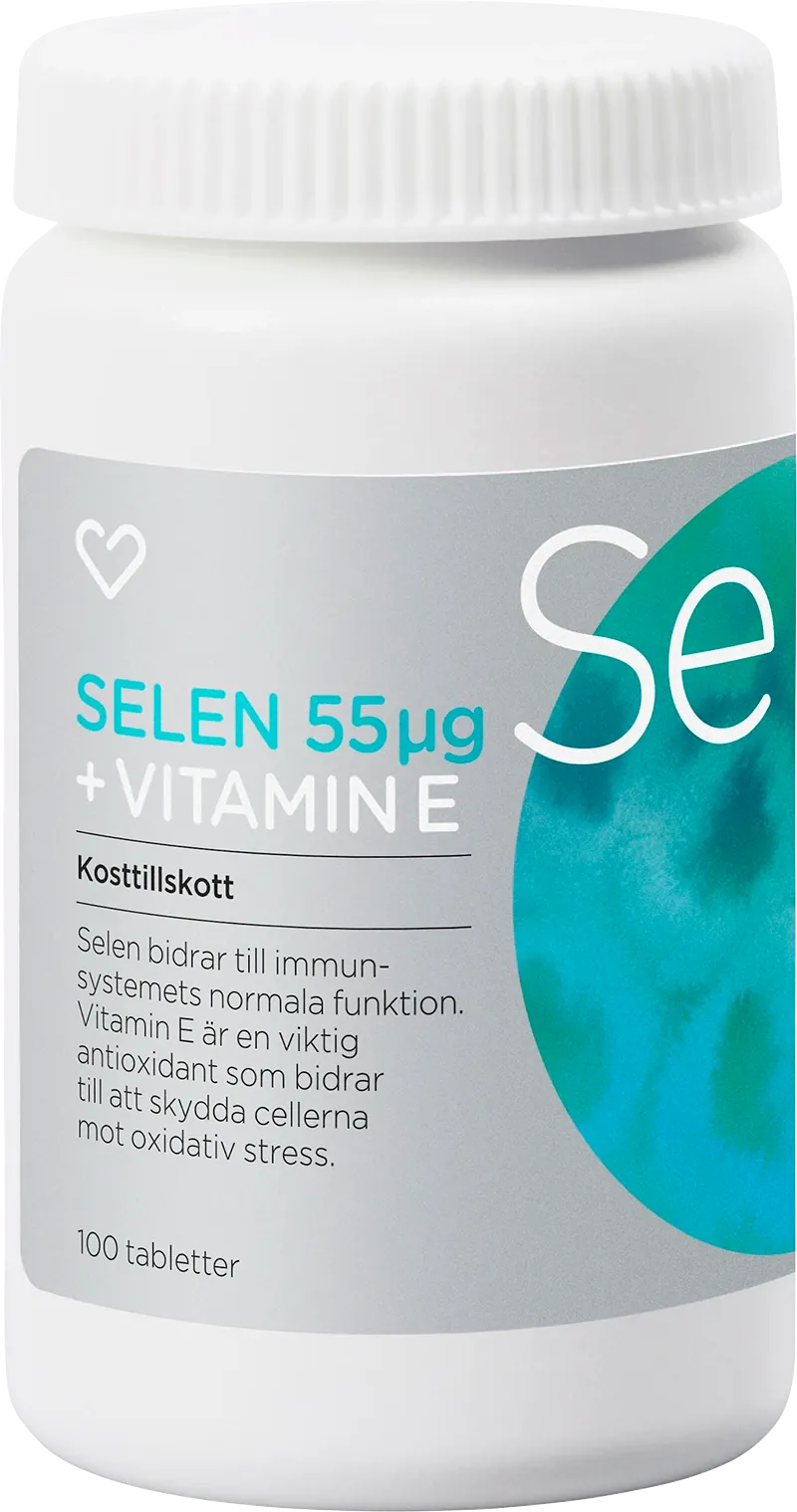 Hjärtats Selen och E-vitamin Tabletter 100 st