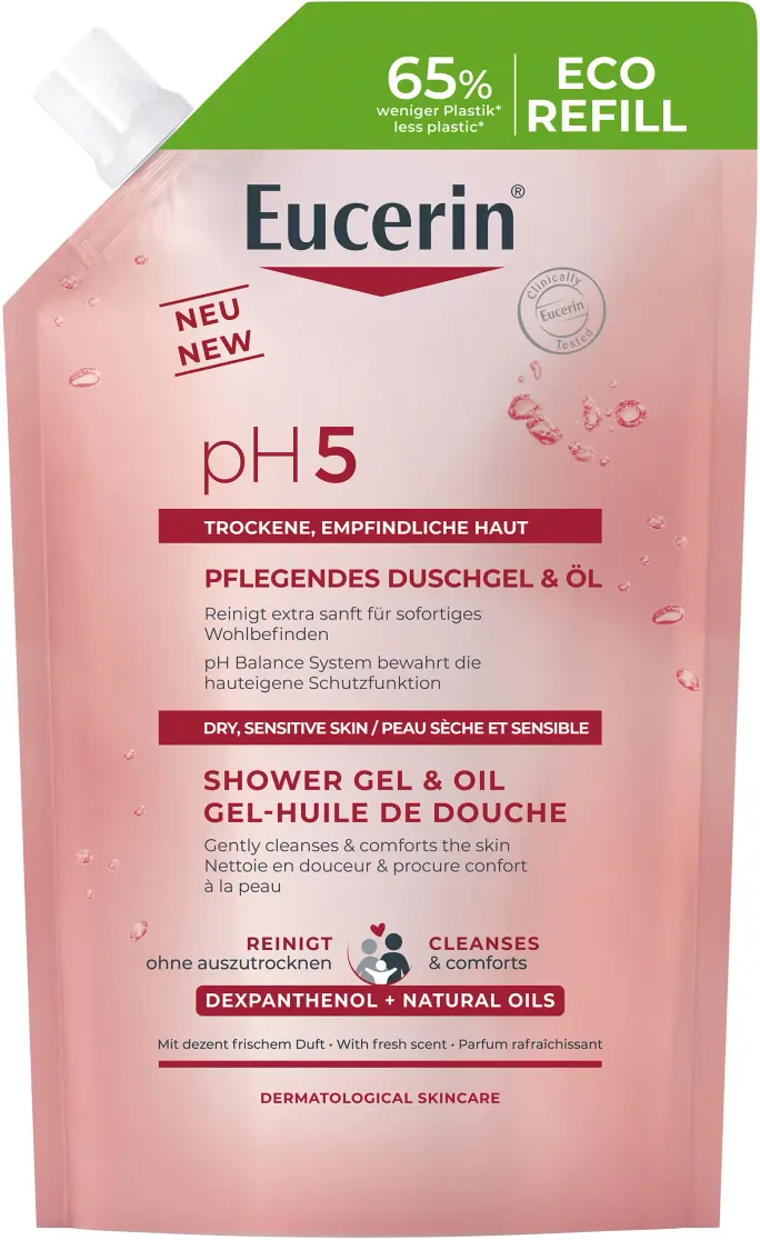Eucerin pH5 Shower Gel & Oil Refill