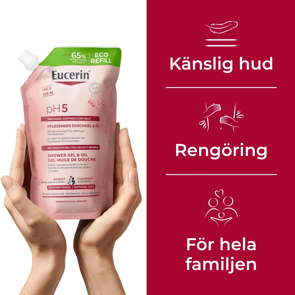 Eucerin pH5 Shower Gel & Oil Refill