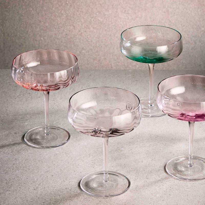 Aida Søholm Sonja Champagneglas 30 cl Peach