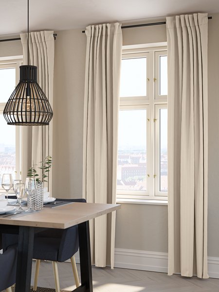 Gardin ROXEN 140x245 cm Beige