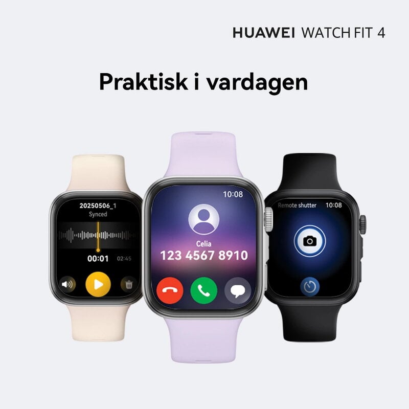 Huawei FIT 4 Svart Aktivitetsklocka
