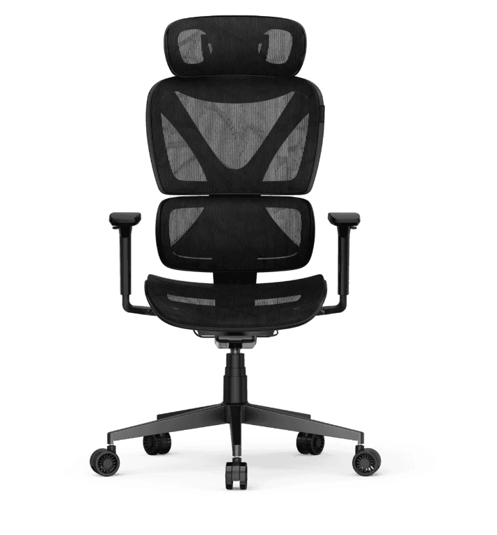 MaxMount SpineX Pro Ergonomisk Kontorsstol Svart