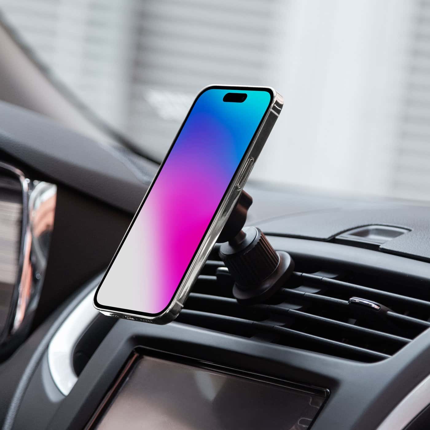 Linocell FM-sändare med Bluetooth och snabbladdning