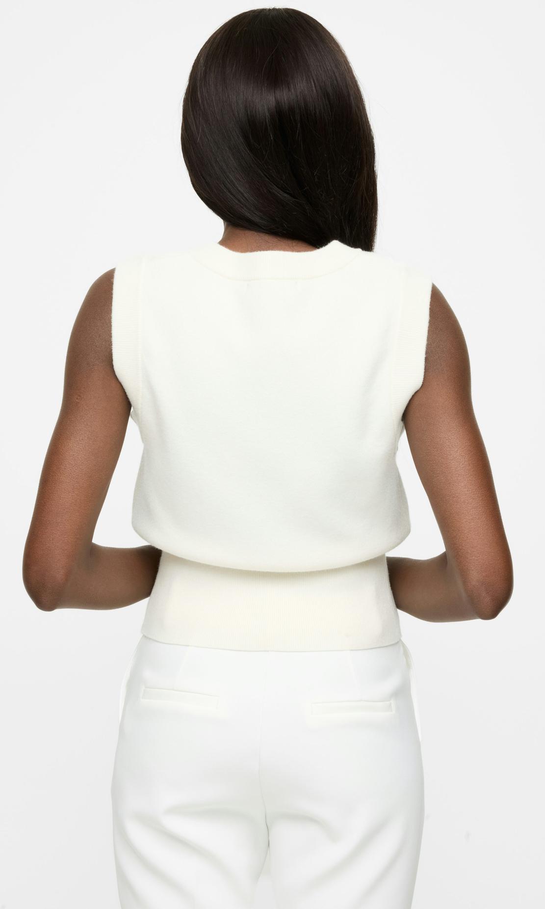 Off White Fresh Start Stickad Topp