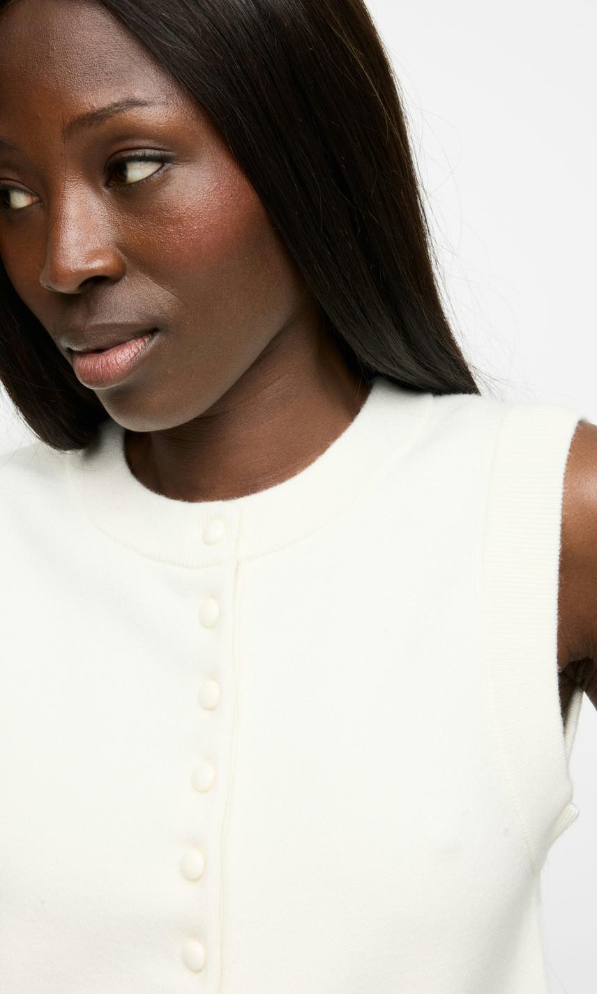 Off White Fresh Start Stickad Topp