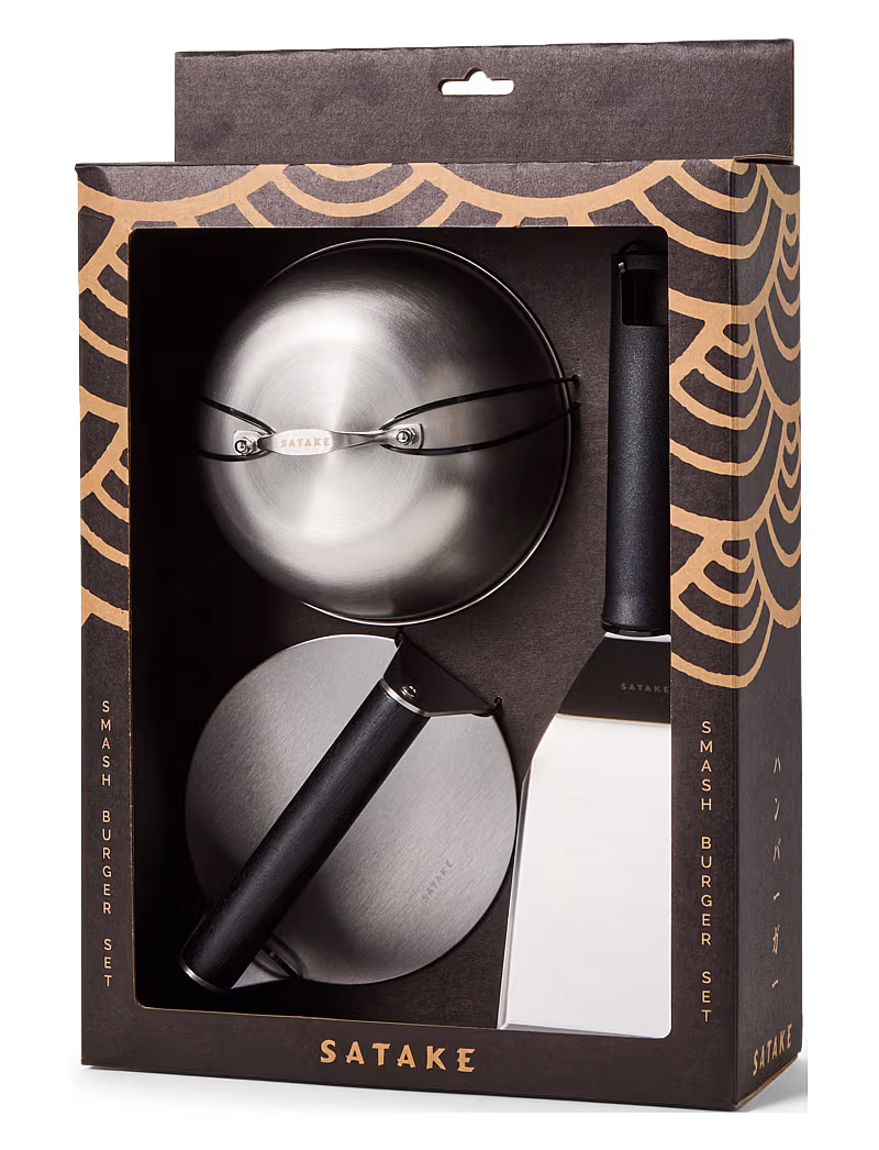 Satake Stainless Steel Smash Burger Set