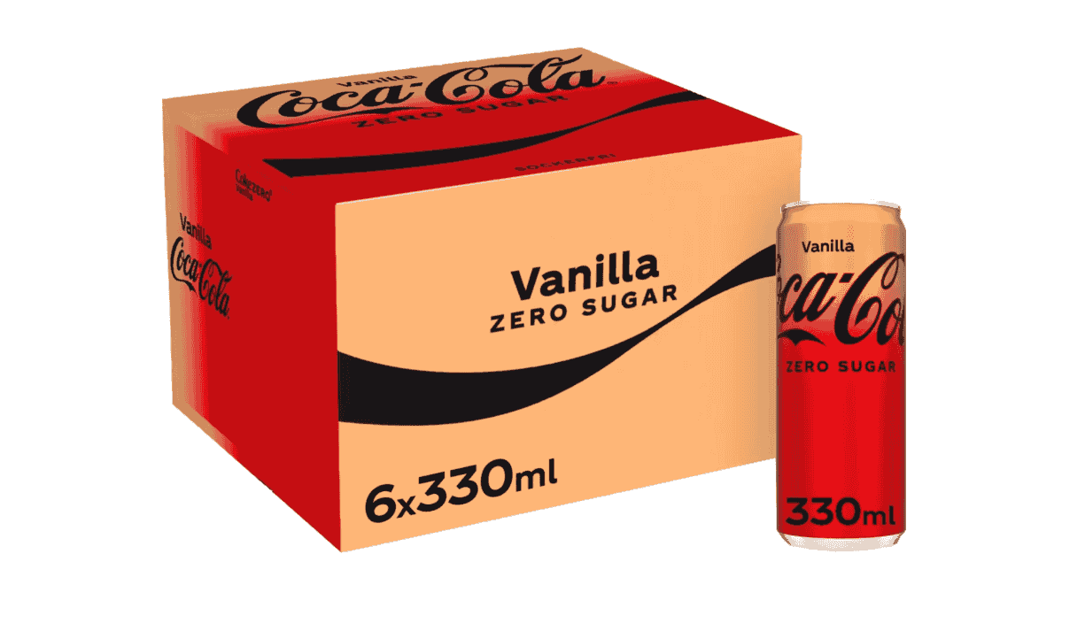 Coca-Cola Zero Vanilla 6-Pack 33cl