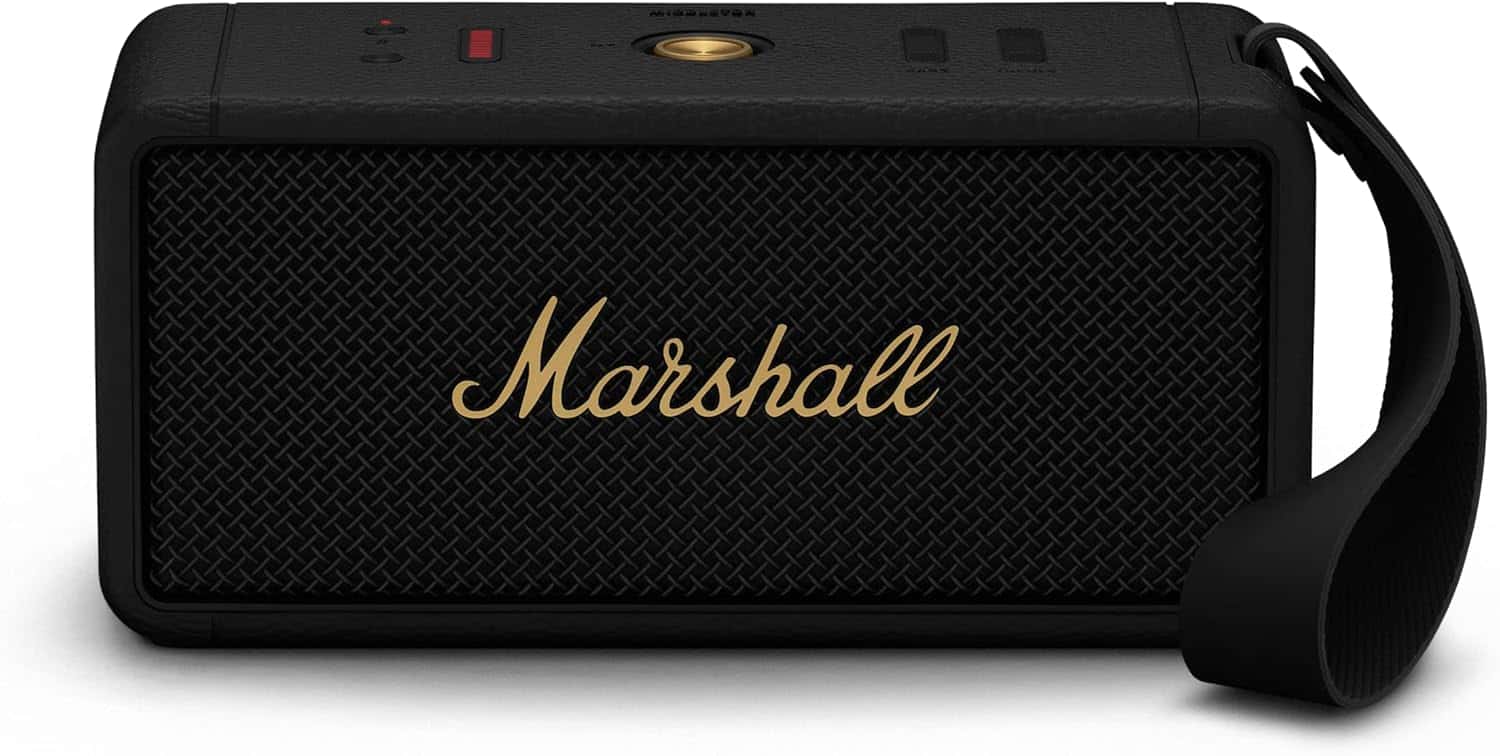 Marshall Middleton Waterproof Bluetooth Speaker Black