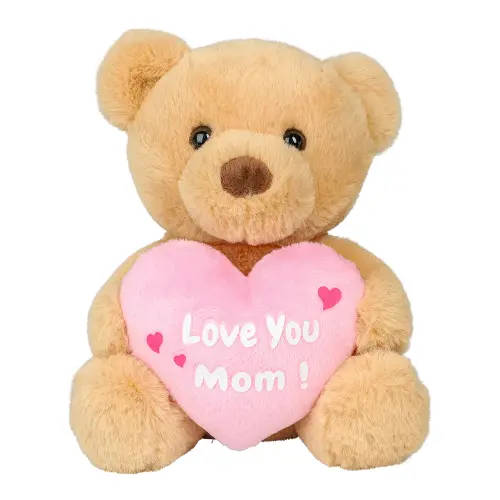 Nalle med hjärta Love You Mom