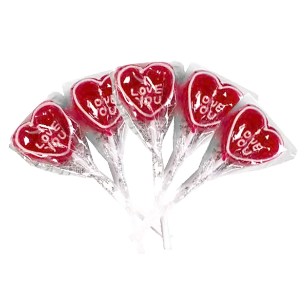 I Love You Lollipop 75g