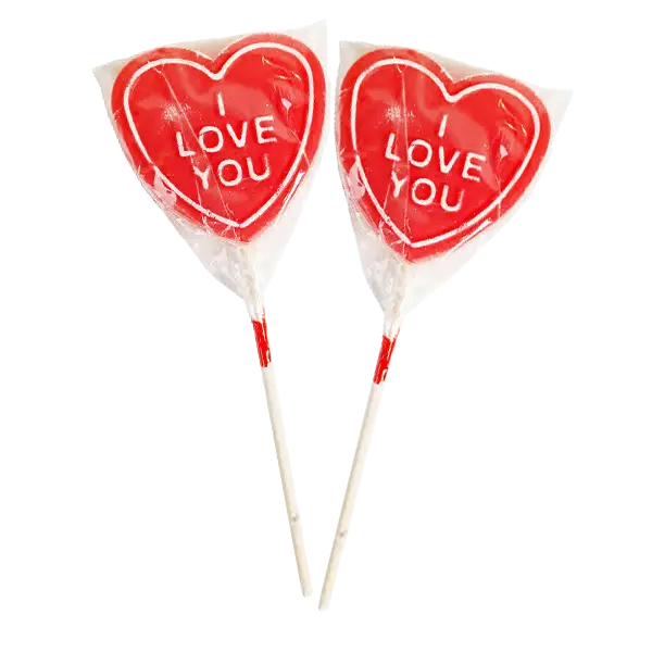 I Love You Lollipop 17g Pack