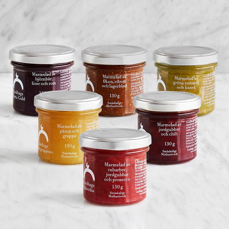 Lindhags Exklusiva Marmeladpaket