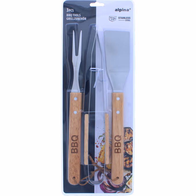 Grillredskap Set 3 Delar från Alpina