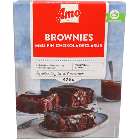 Brownies med Chokladglasyr 475 g