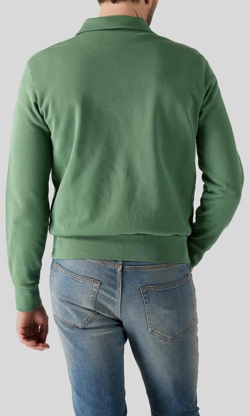 Polo Ralph Lauren Mellangrön Fleece Tröja