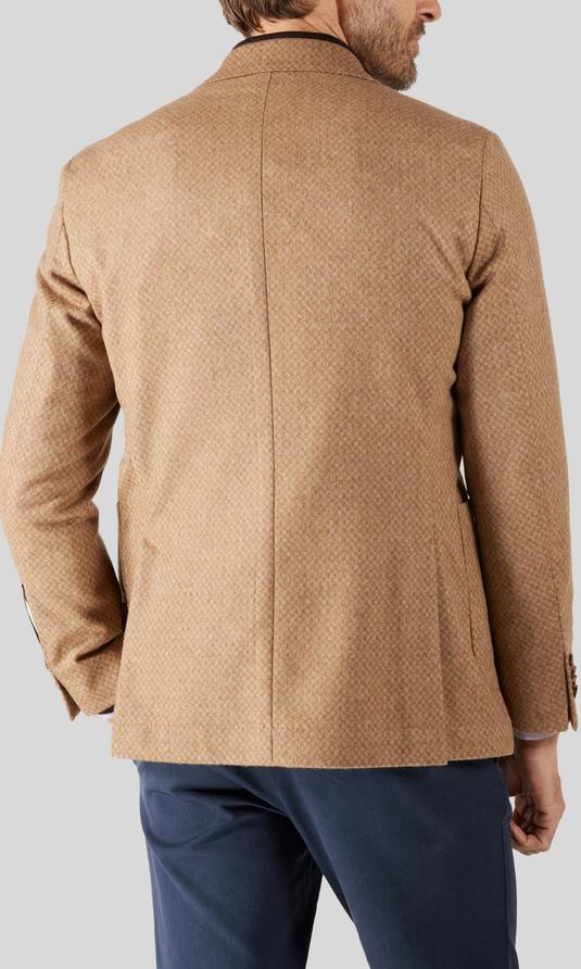 Oscar Jacobson Ferry Patch Ljusbrun Kavaj