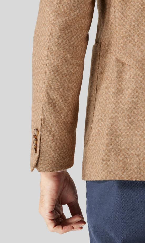 Oscar Jacobson Ferry Patch Ljusbrun Kavaj