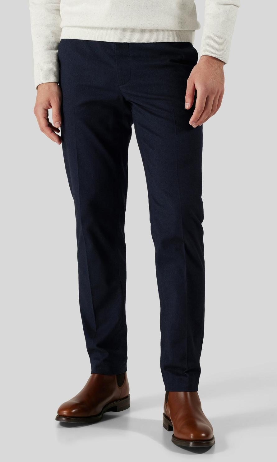 These Glory Days Zanetti Flanellbyxa Marinblå