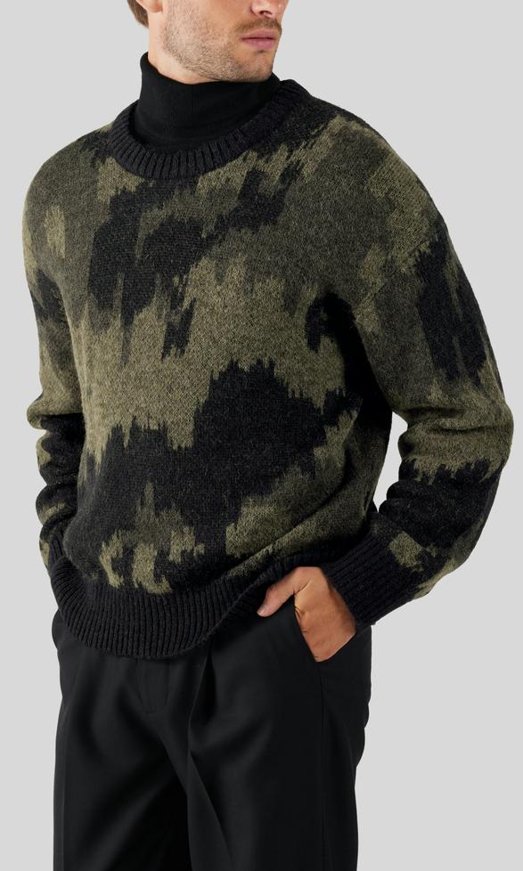 J.Lindeberg Nate Jacquard Tröja Herr