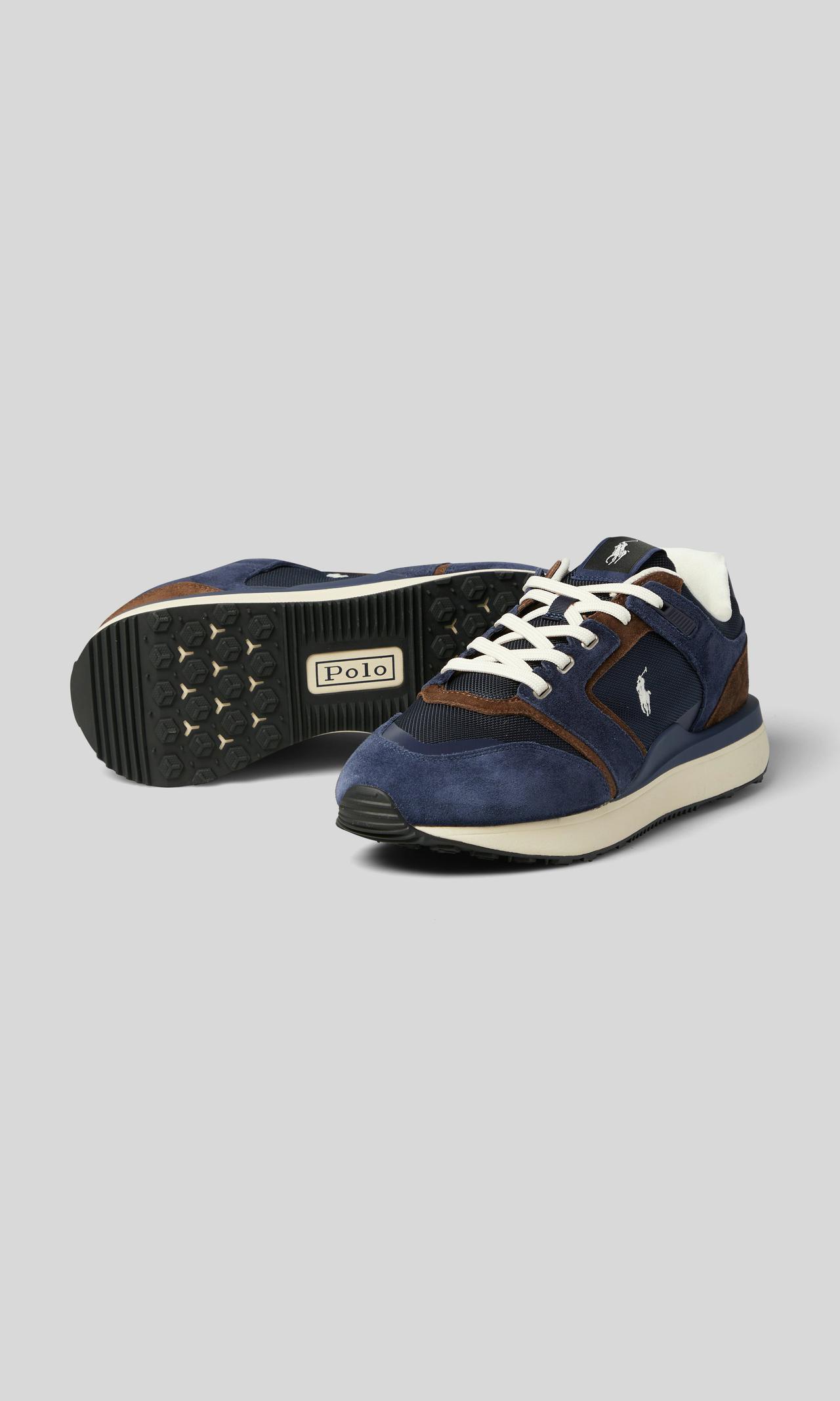 Polo Ralph Lauren Train 89 Blå Sneakers