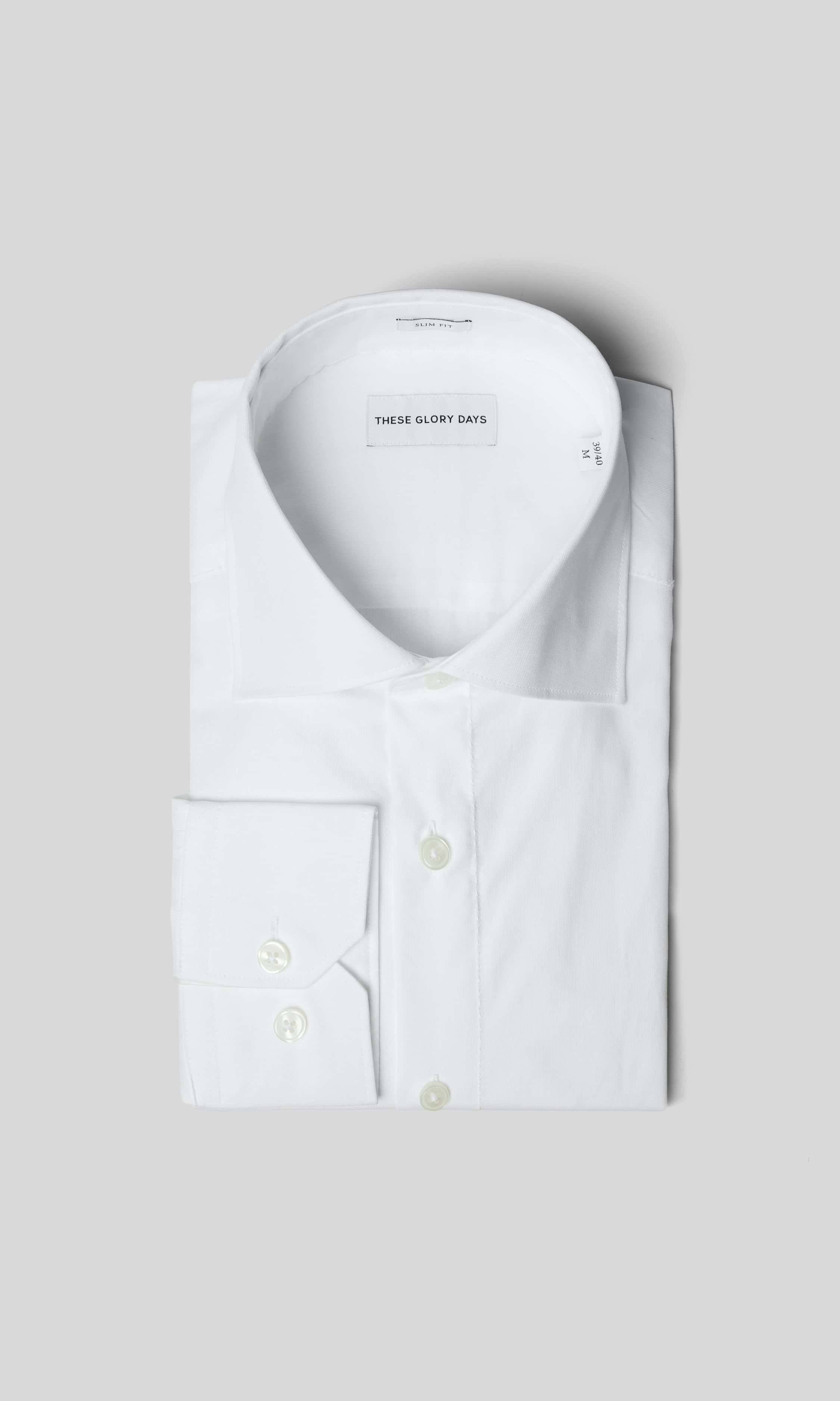 These Glory Days Kennedy Vit Skjorta