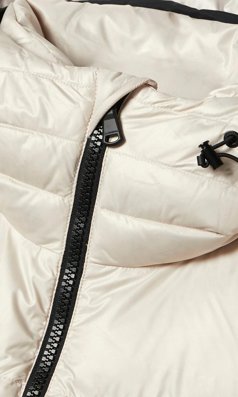 J.Lindeberg Daryl Cremefärgad Dunjacka Herr