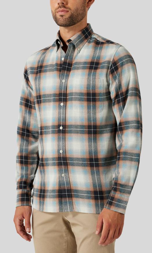 These Glory Days Rutig Flanellskjorta Herr