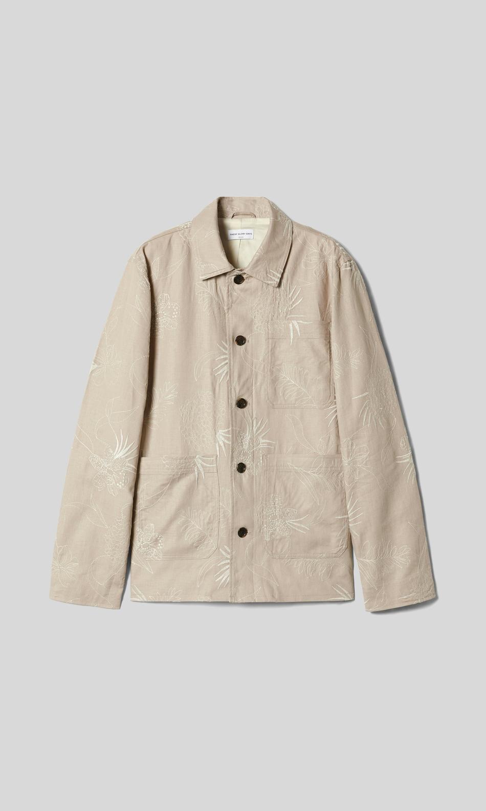 These Glory Days Hamilton Ljusbeige Overshirt