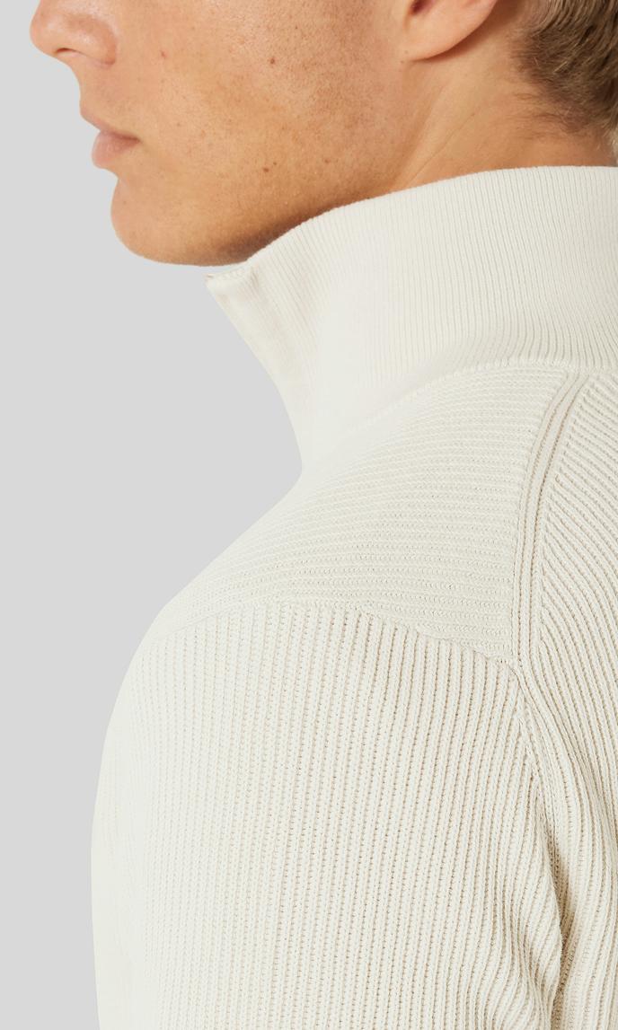 J.Lindeberg Alex Half Zip Stickad Tröja Herr