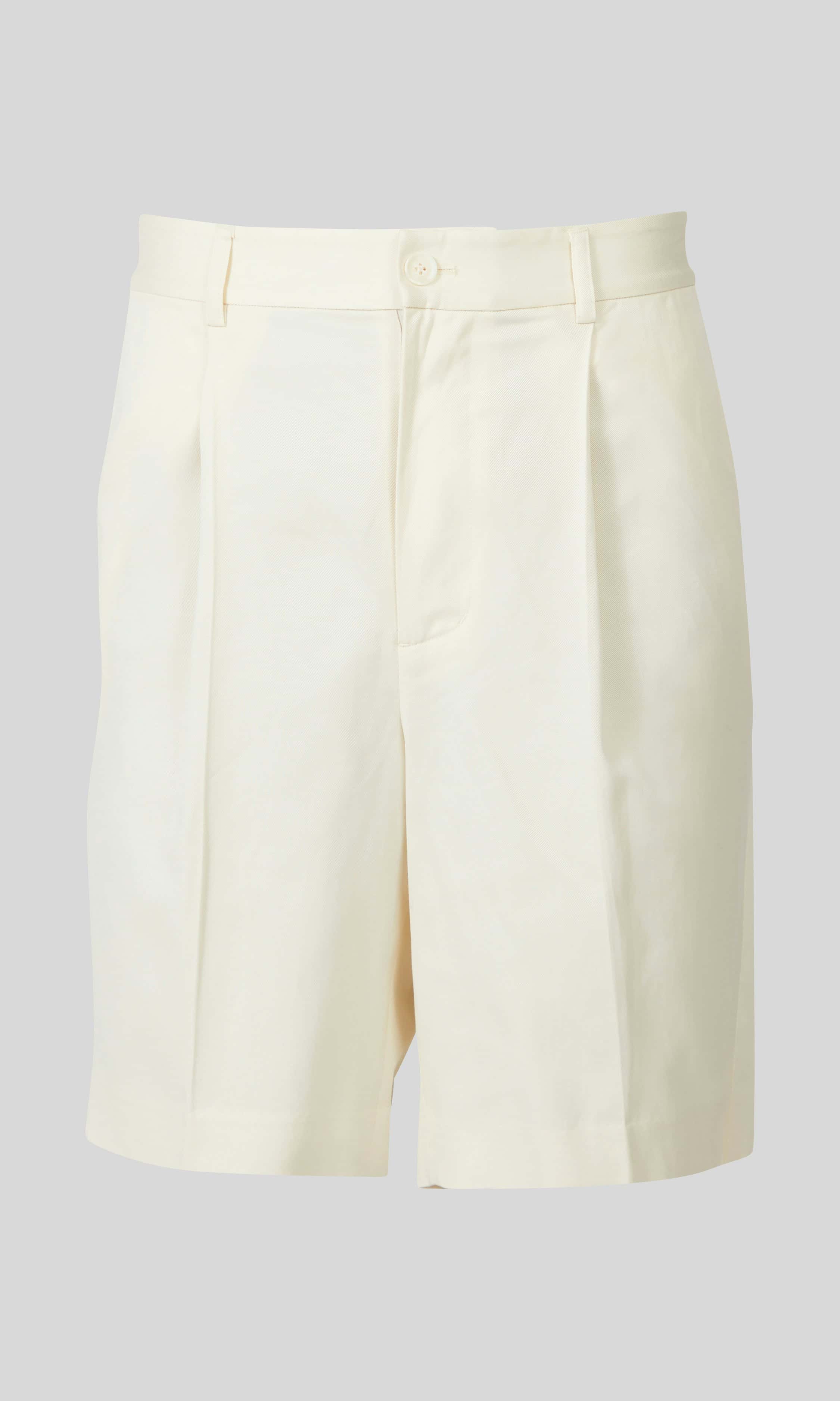 These Glory Days Tancredi Creme Shorts