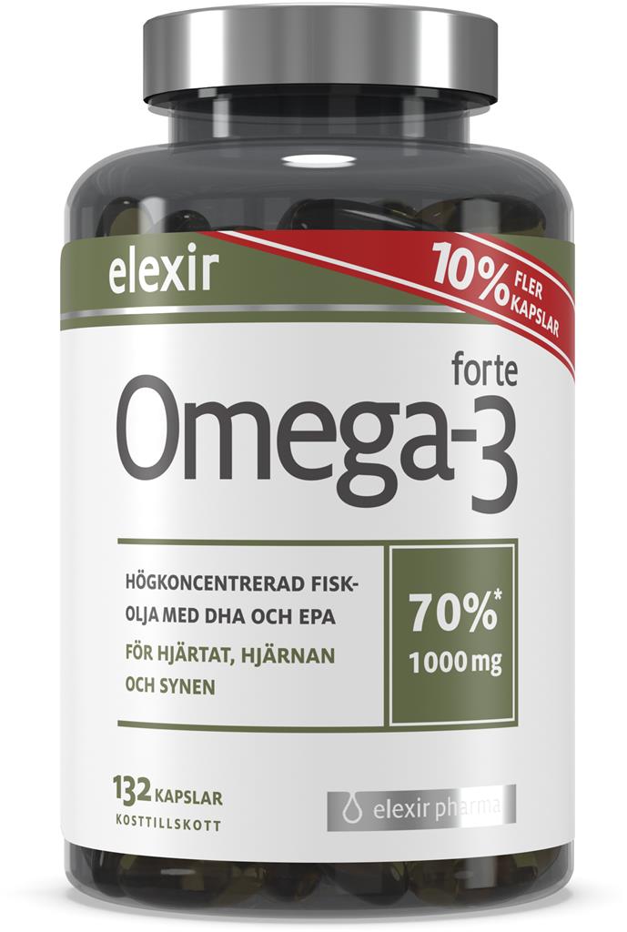 Elexir Omega-3 Forte 132 Kapslar