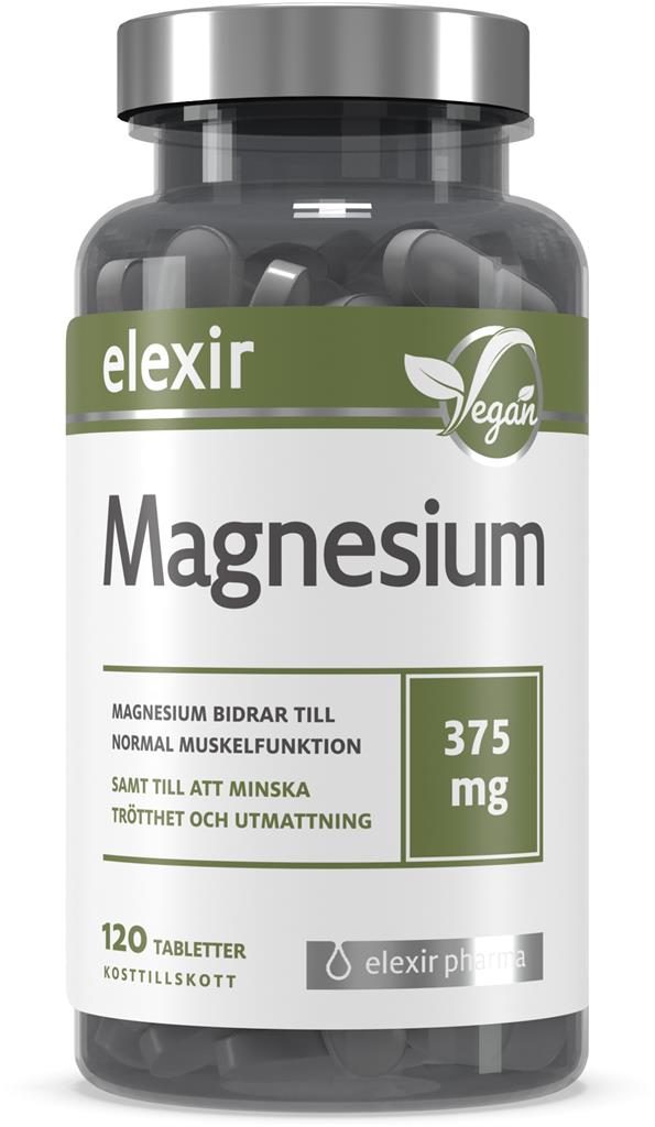 Elexir Magnesium 375 mg 120 tabletter