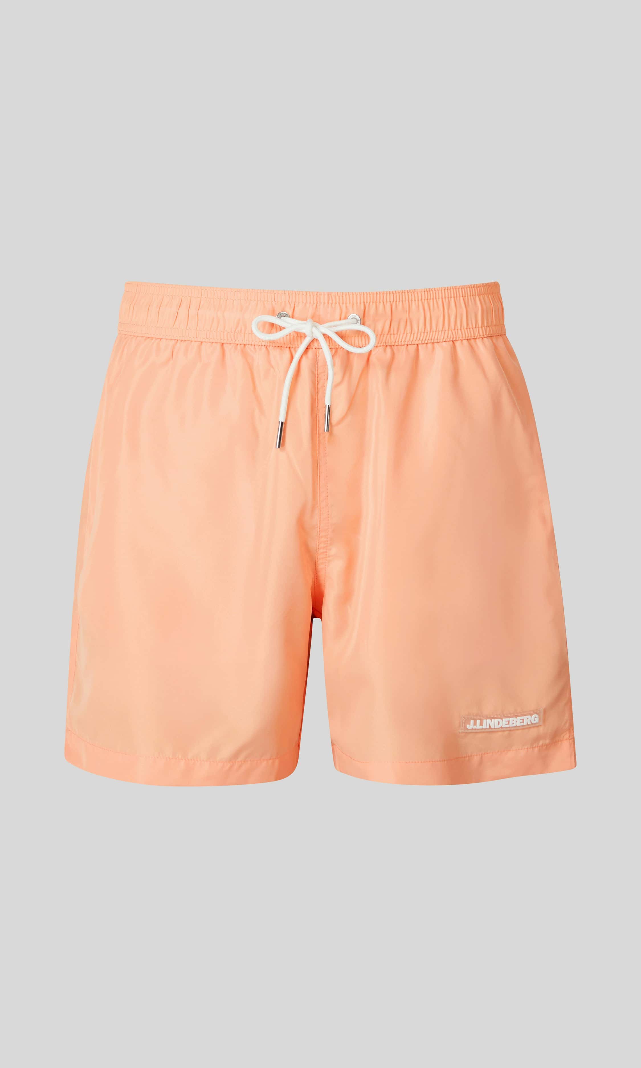 J.Lindeberg Banks Ljusorange Herrbadshorts